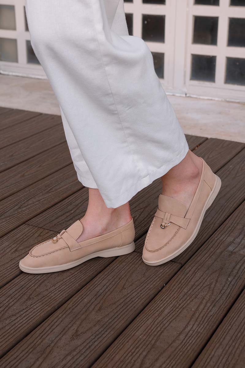 Kivo Loafers in Nude