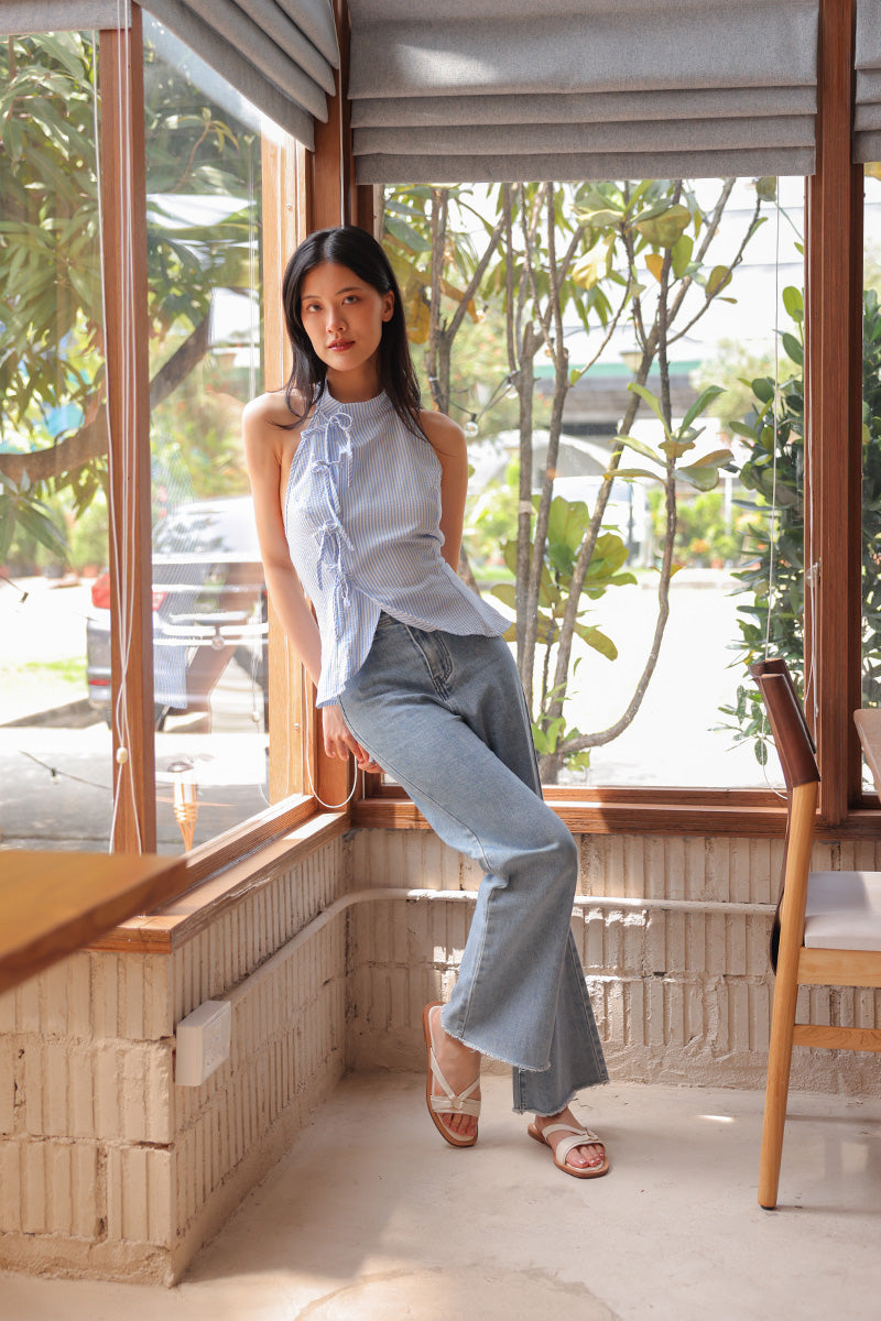 Violetta Sliders in Cream