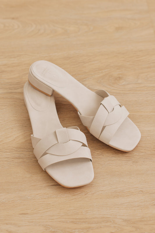 Giselle Interlocking Sliders in Nude