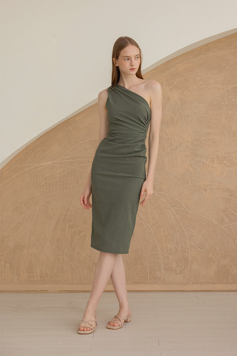 Lenix Strappy Cloud Block Heels in Nude