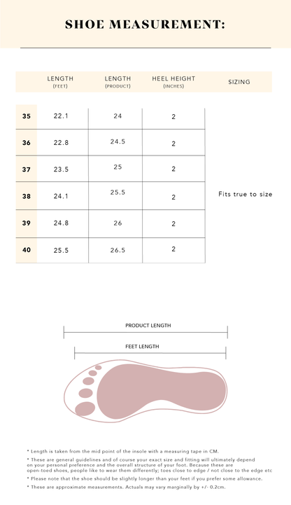 Lorin Interlocking Kitten Heels in Cream