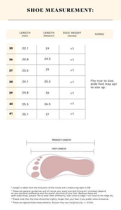 [PRE-ORDER] Alvara Charmé Ruching Slingback Flats in Cream