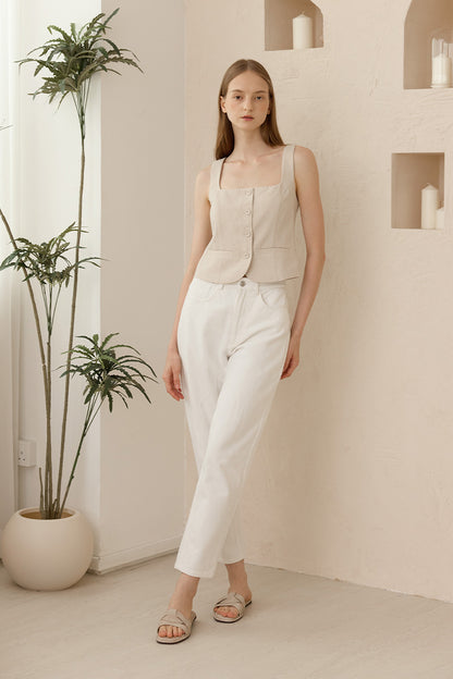 Ruka interlocking Cloud Sliders in Taupe