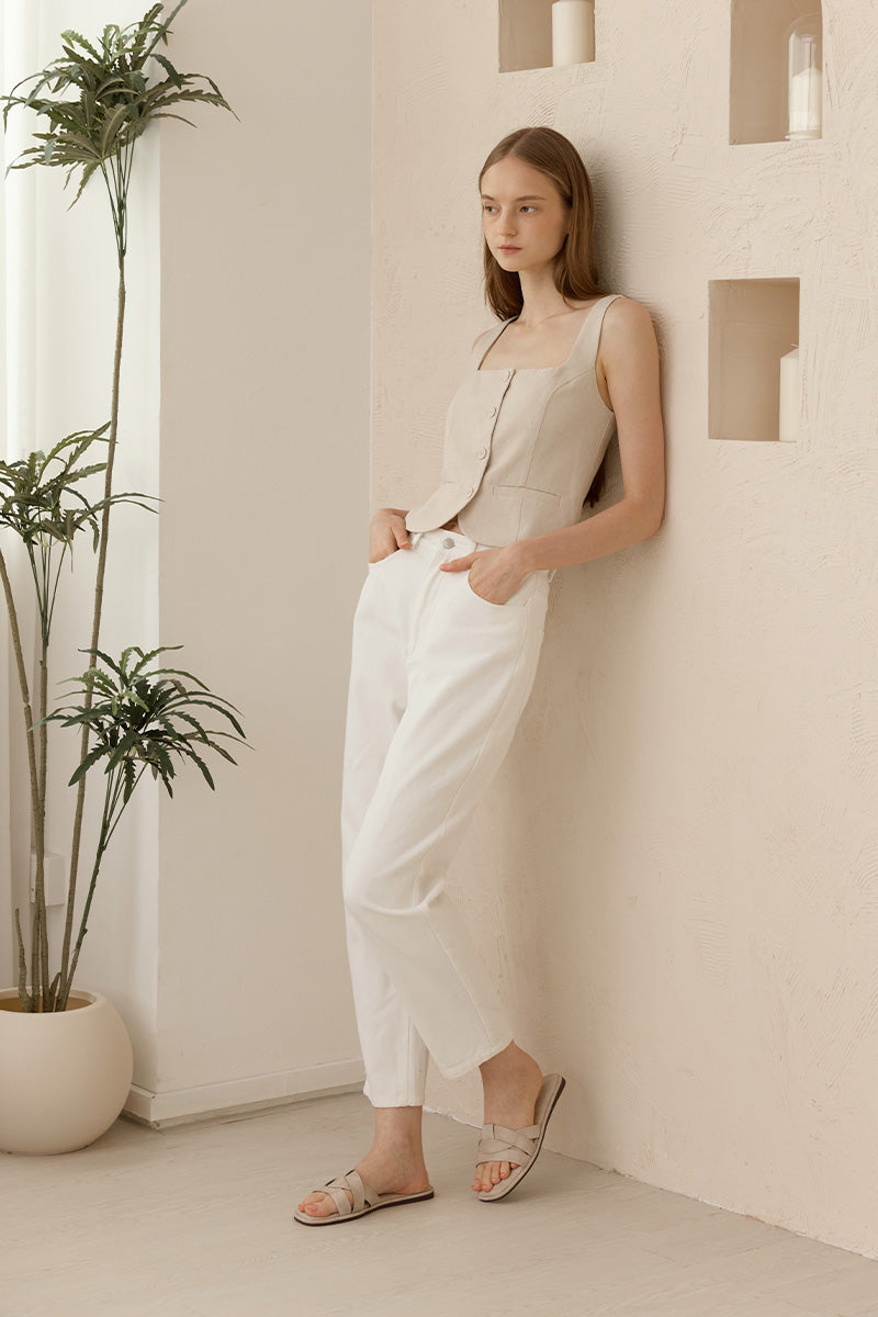 Ruka interlocking Cloud Sliders in Taupe