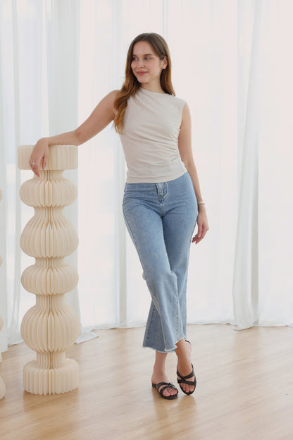 Savara Interlocking Sliders in Dark Chocolate Brown