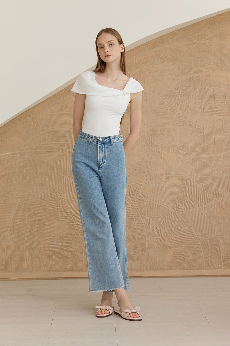 Soren Bow Sliders in Blush