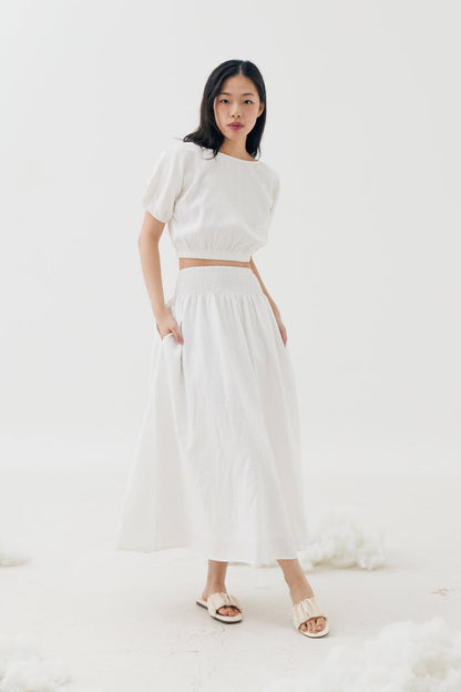 Willow Cloud Sliders in Cream