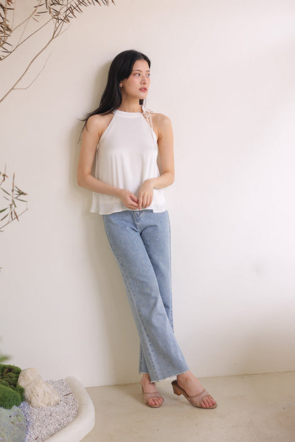 [PRE-ORDER] Zaria Lace Mesh Cloud Heels in Brown