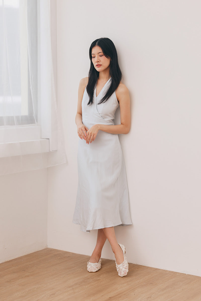 Avalyn Floral Mesh Flats in White