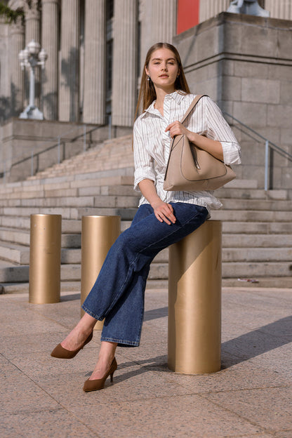 Finette Cloud Heels in Espresso