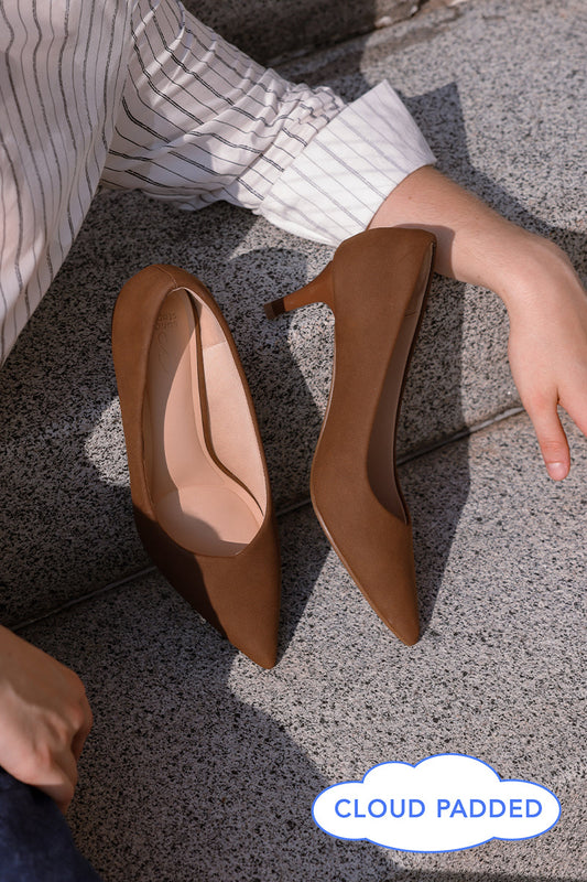Finette Cloud Heels in Espresso