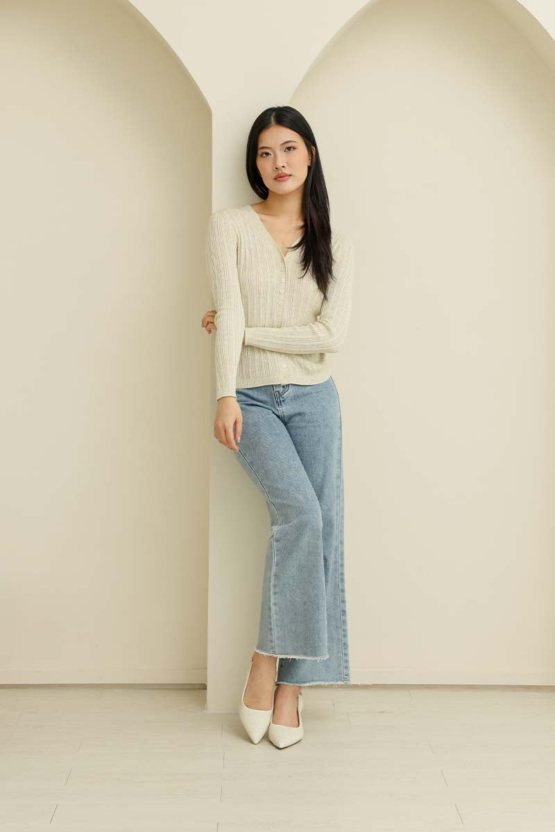 Ingrid Slingback Cloud Heels in Waterproof Linen