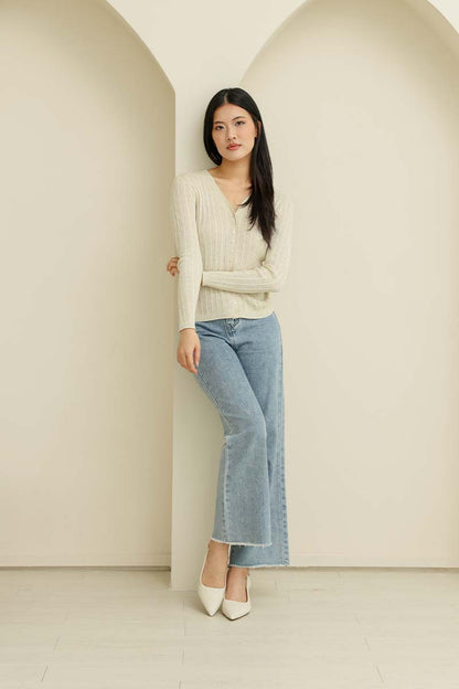 Ingrid Slingback Cloud Heels in Waterproof Linen