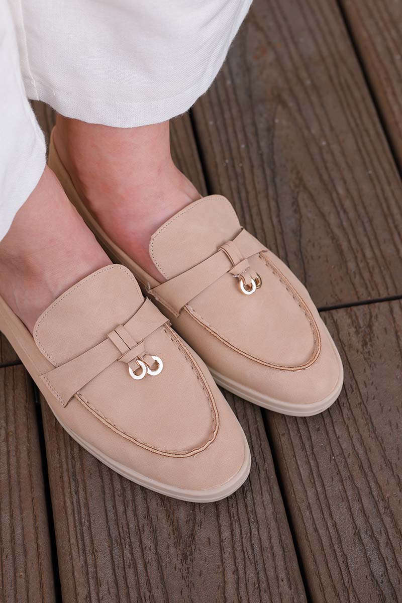 Kivo Loafers in Nude