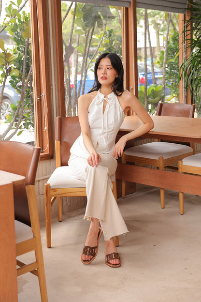 Noma Interlocking Sliders in Dark Brown