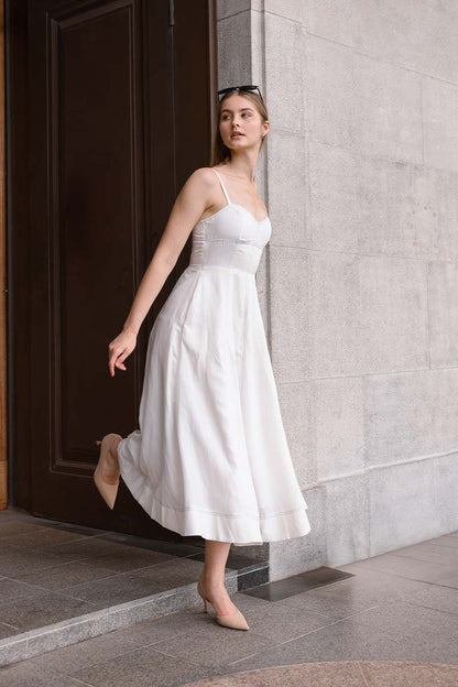 Nyra Cloud Heels in Nude