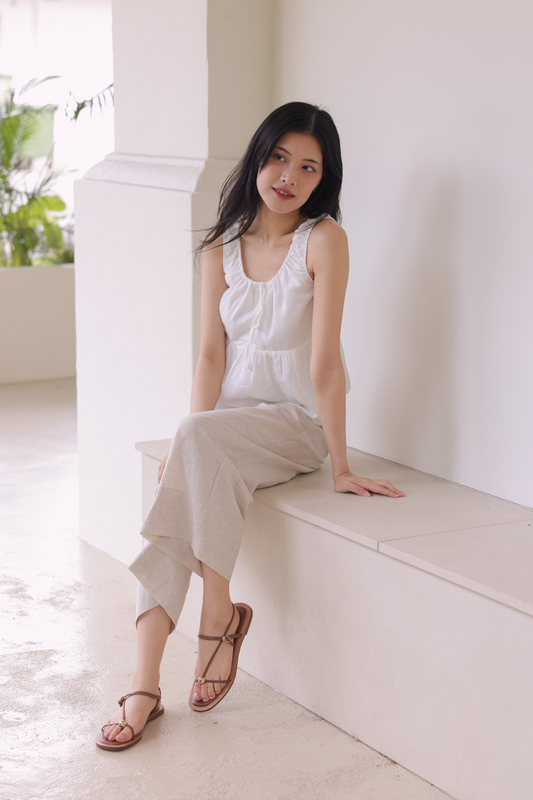 Seraphine Strappy Sandals in Mocha