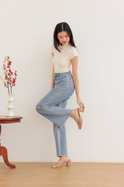 Tove Charmé Block Heels in Nude