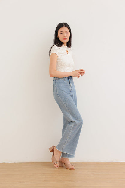 Tove Charmé Block Heels in Nude