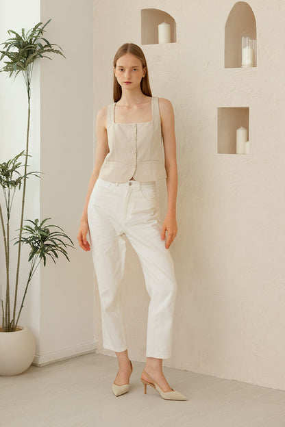 Valentina Flyknit Slingback Heels in Nude Duo Tone