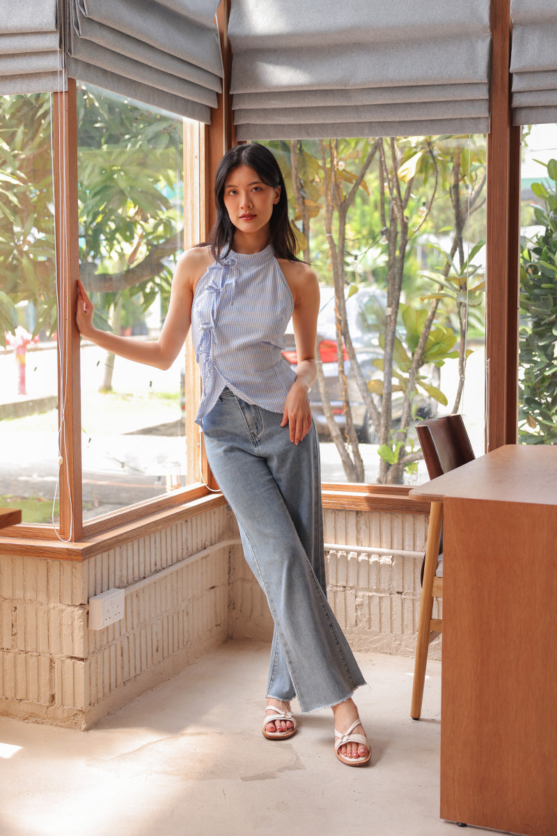 Violetta Sliders in Cream