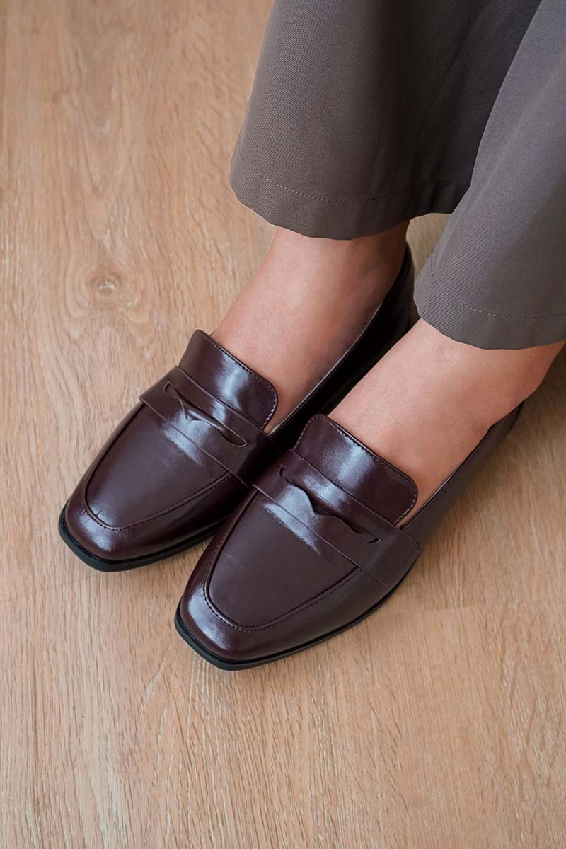 Zynelle Loafers in Dark Roast